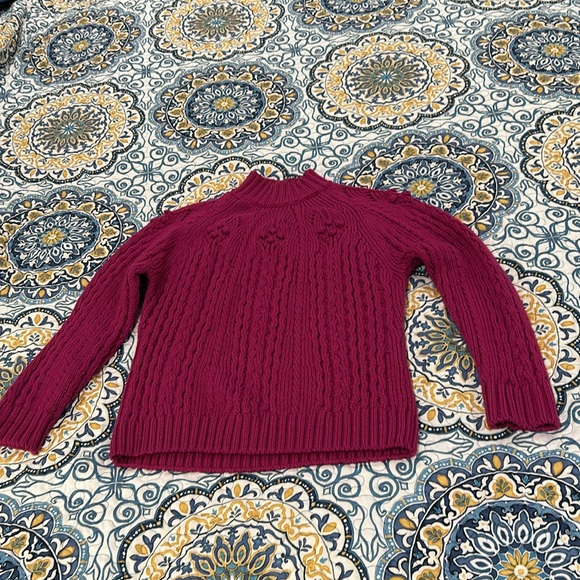 Sezane Aubin Sweater Jumper Magenta - excellent condition - Picture 4 of 12